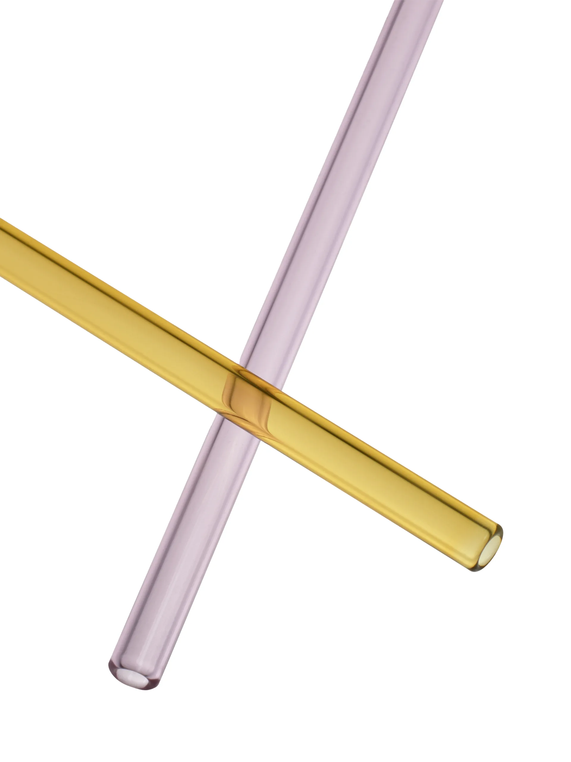 Sipsavor straws 200 mm 2-pack, Pink-yellow Kosta Boda