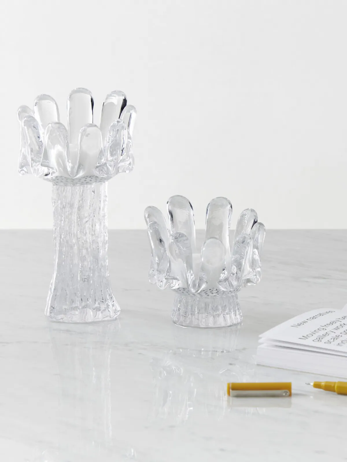 Sunflower candle holder 9.2 cm from Kosta Boda - NordicNest.com
