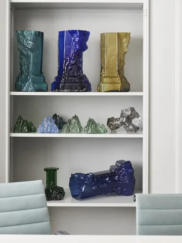 The Rock votive 91 mm - Emerald green - Kosta Boda