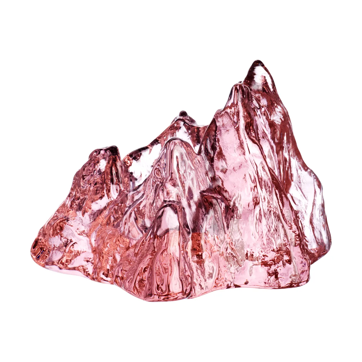 Kosta Boda The Rock votive 91 mm Pink | Scandinavian Design | Tea light holders, lanterns & candle dishes | Pink