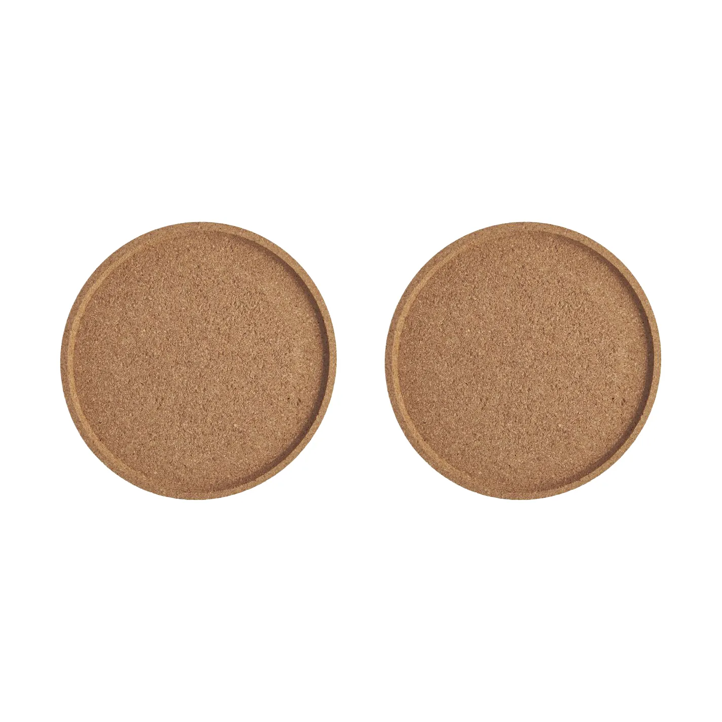 Viva cork coaster Ø16.8 cm 2-pack, Brown Kosta Boda