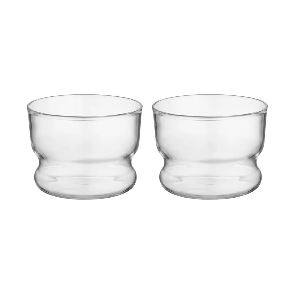 Viva double old fashioned 30 cl 2-pack, Clear Kosta Boda