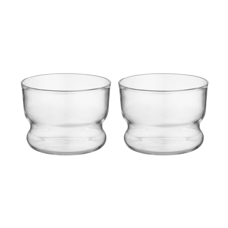 Kosta Boda Viva double old fashioned 30 cl 2-pack Clear