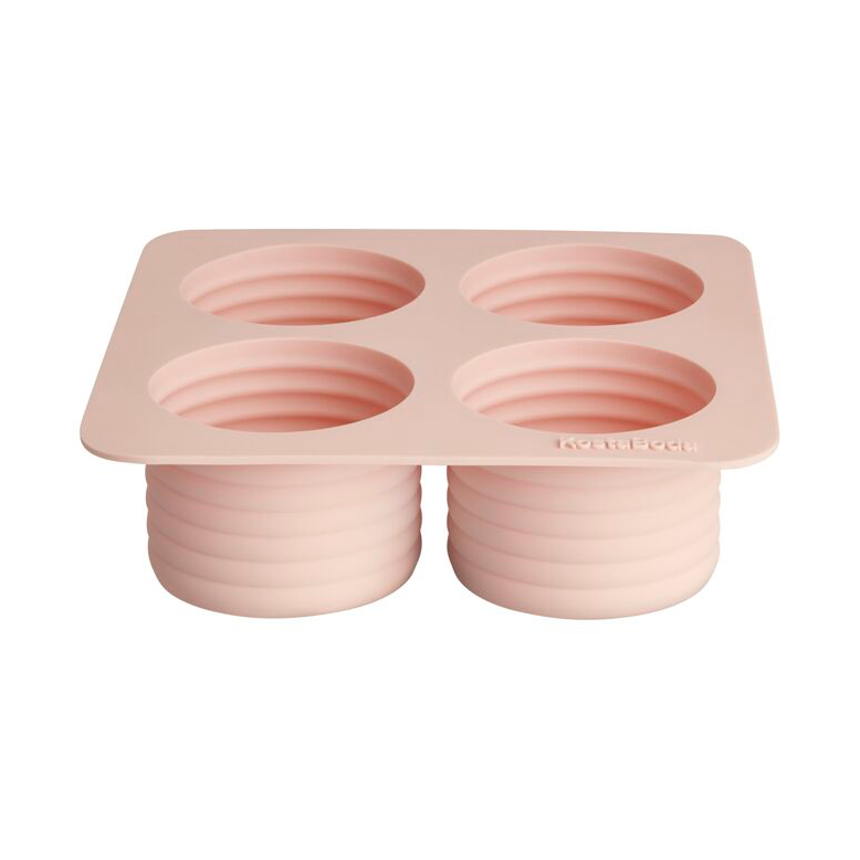 Kosta Boda Viva ice cube mold 4 compartments 13 cl Powder pink
