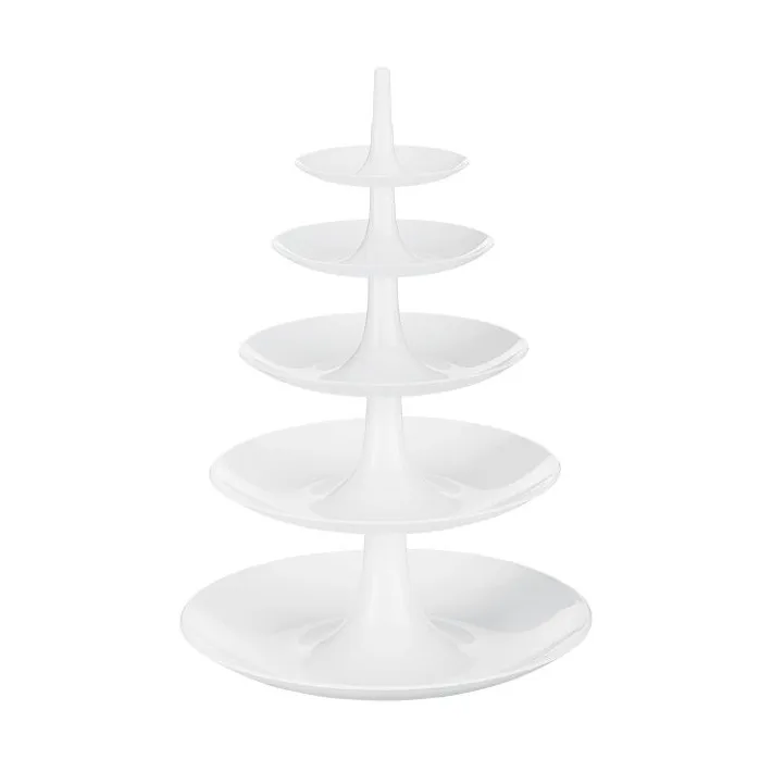 Babell cake stand big, Cotton white Koziol