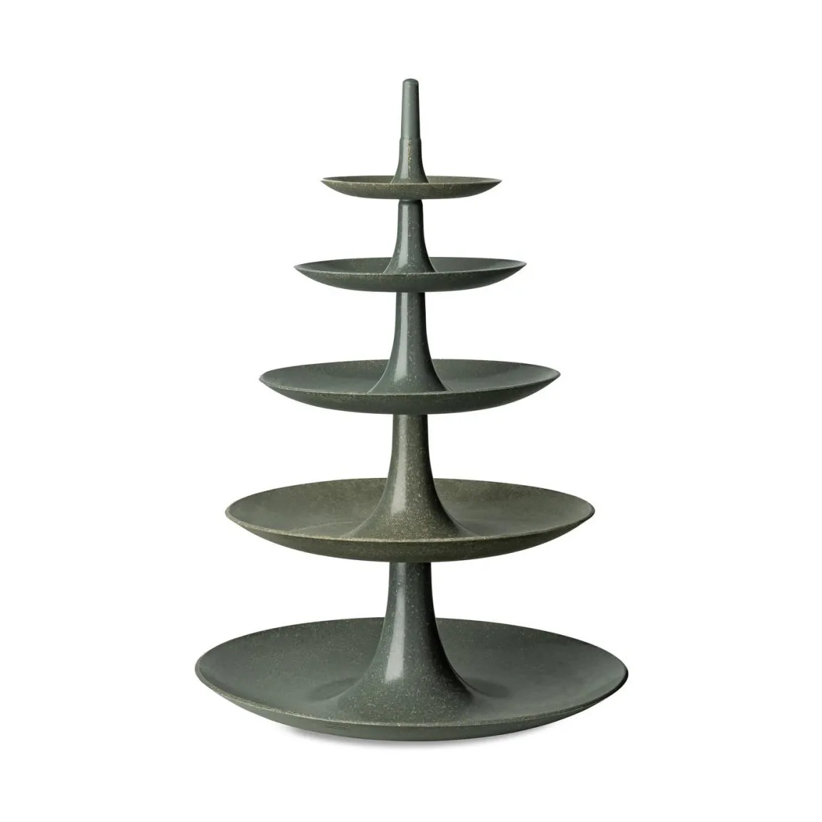 Babell cake stand big, Natural ash grey Koziol