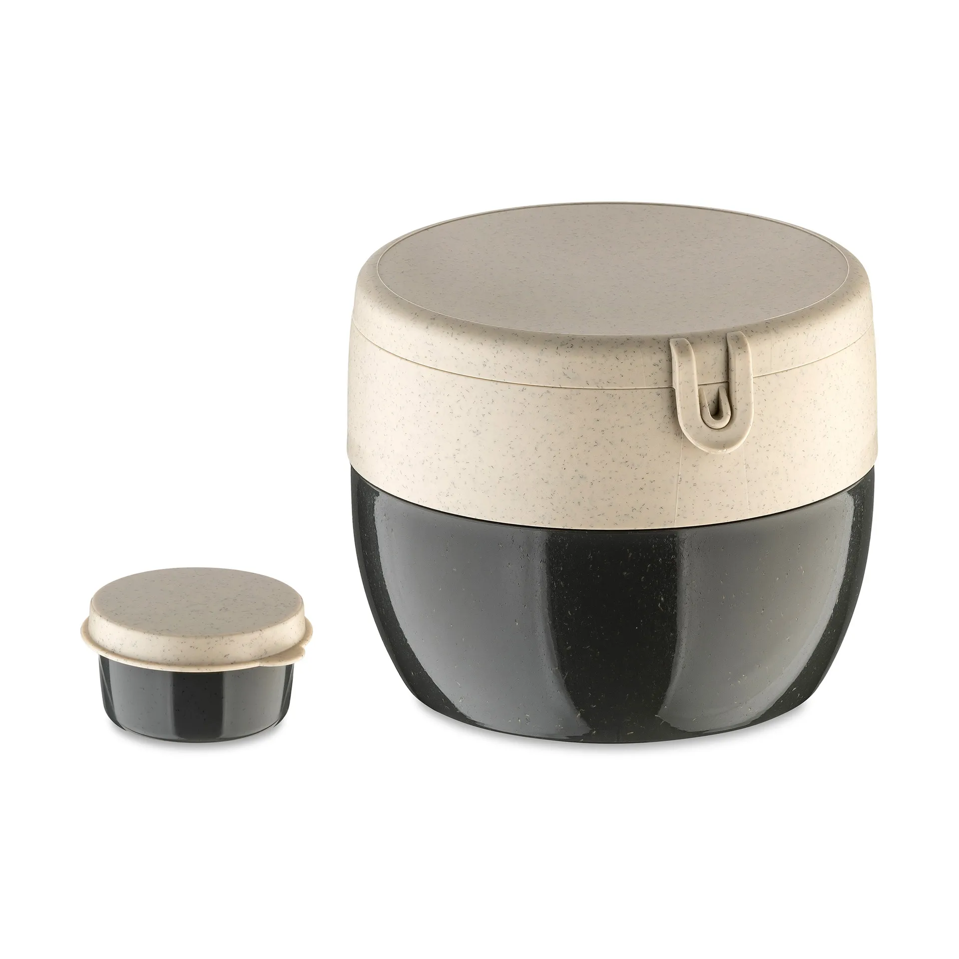 Bentobox lunch box M, Natural ash grey Koziol