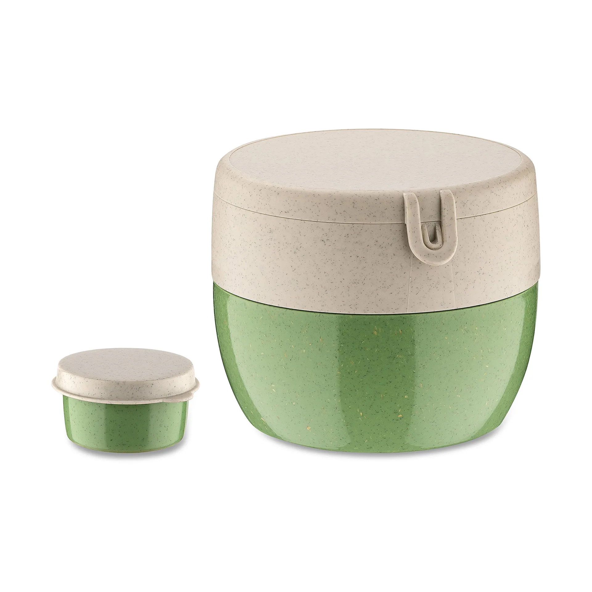 Bentobox lunch box M, Natural leaf green Koziol