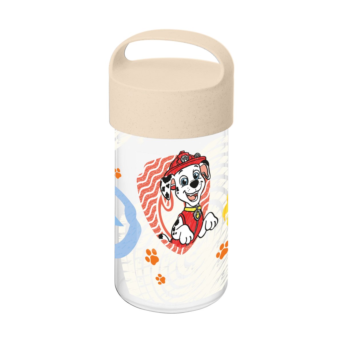 Koziol Buddy Snack Paw Patrol water bottle 50 cl Beige
