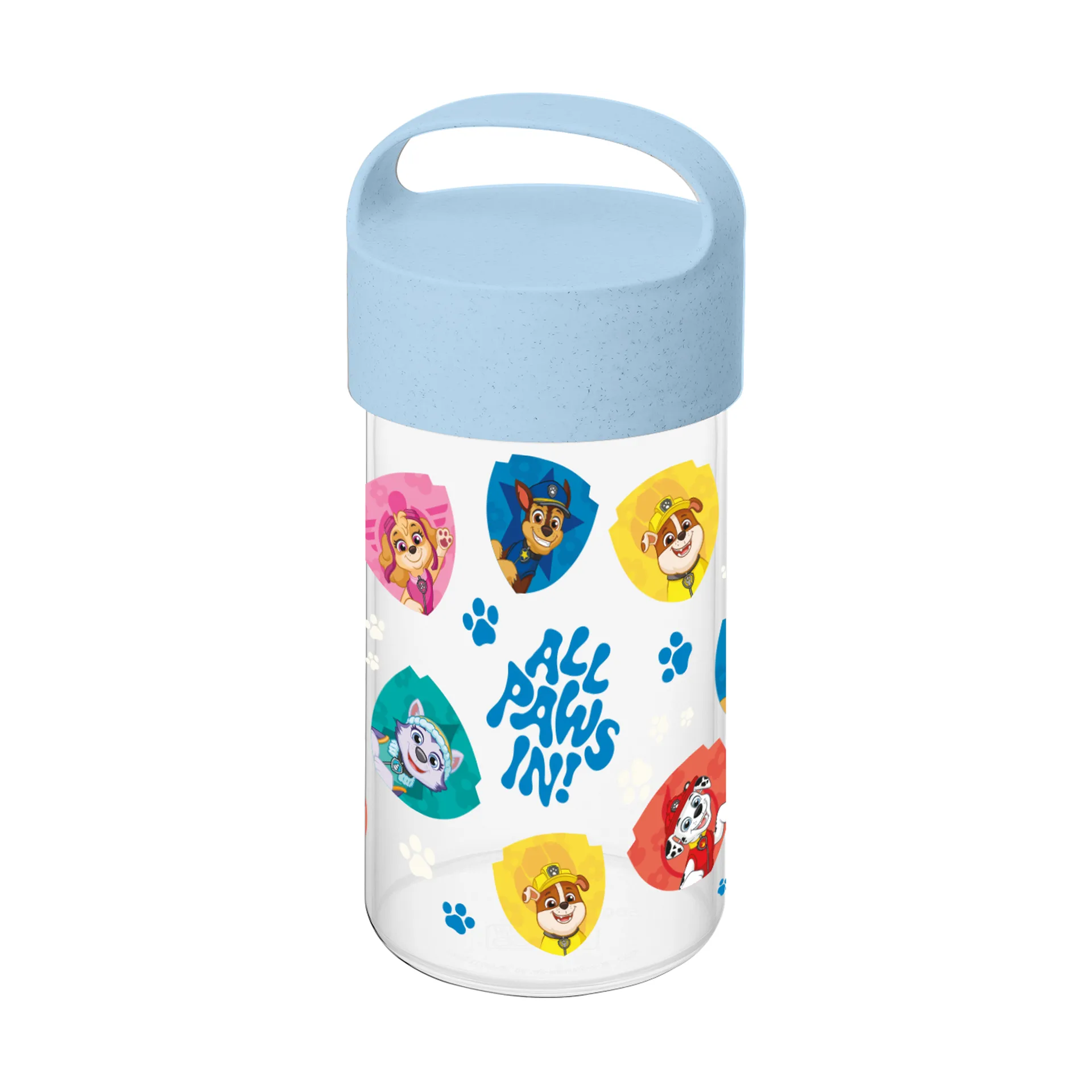 Buddy Snack Paw Patrol water bottle 50 cl, Blue Koziol