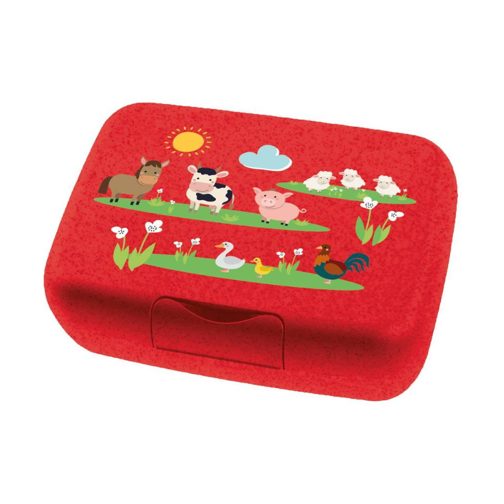 Koziol Candy lunch box L Farm | Scandinavian Design | Lunch boxes & food containers | Red