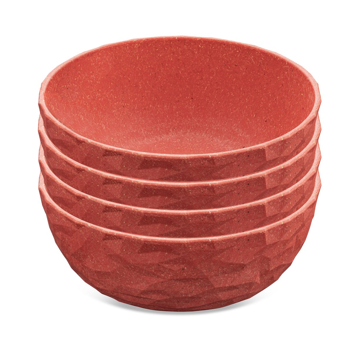 Koziol Club bowl Ø16.2 cm 4-pack Natural coral
