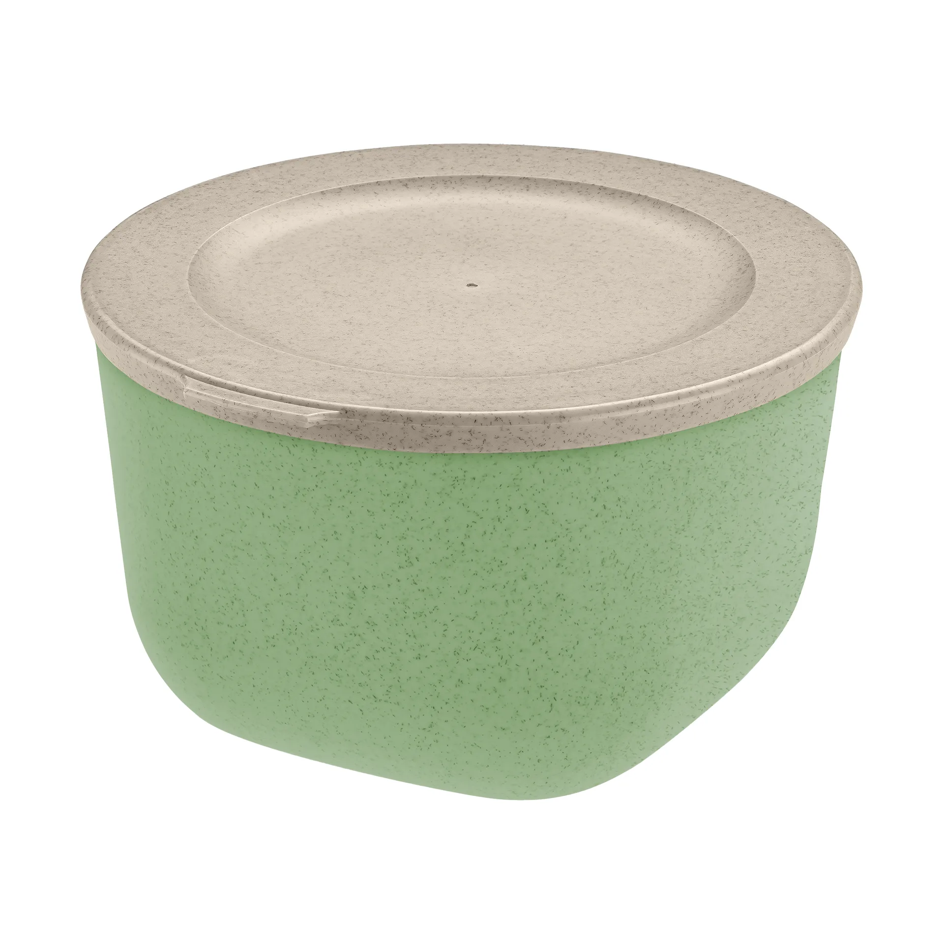 Connect bowl with lid 1 L biocircular thermoplastic, Nature leaf green Koziol