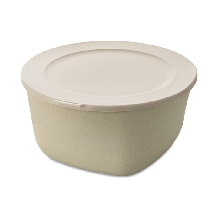 Connect bowl/jar with lid 4 l - Natural desert sand - Koziol
