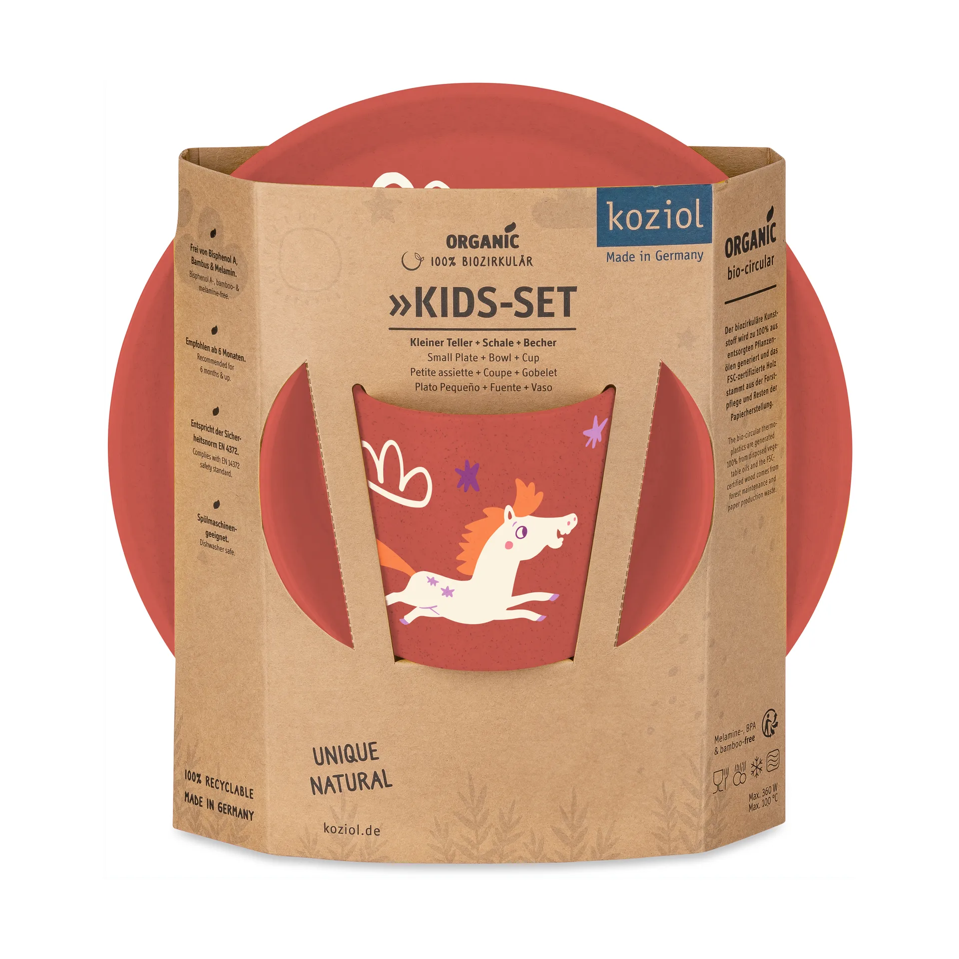 Connect children's dinnerware 3 pieces, Dreams Koziol
