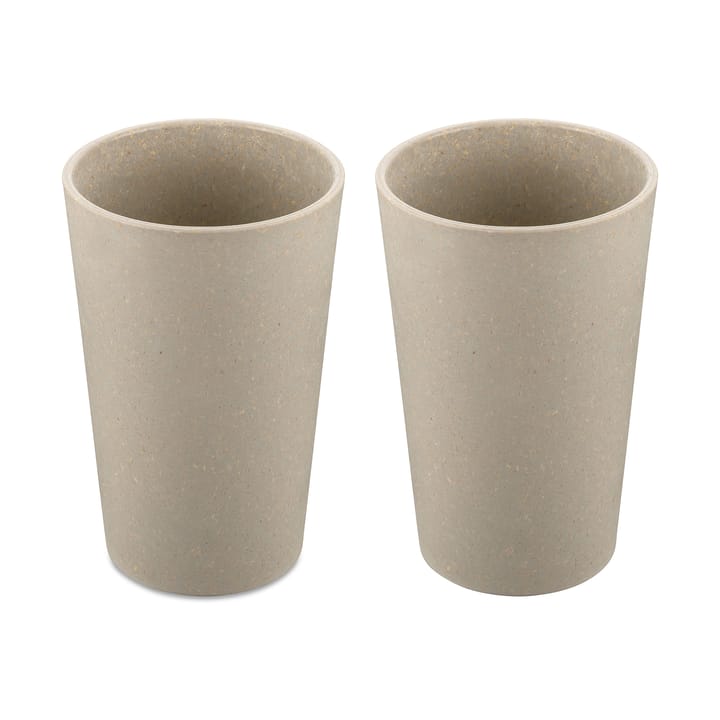 Connect cup L 35 cl, Nature desert sand Koziol
