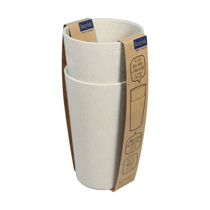 Connect cup L 35 cl, Nature desert sand Koziol