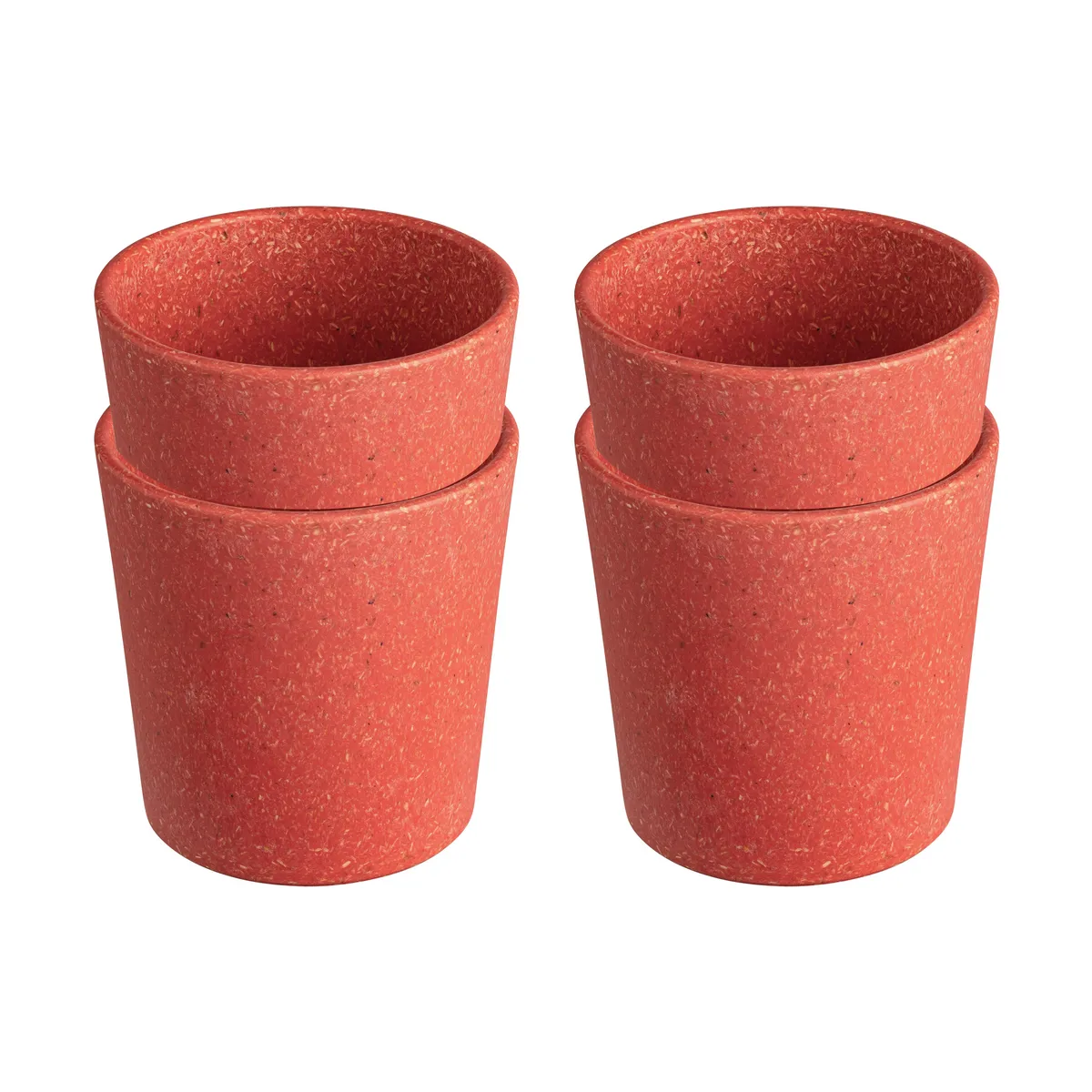 Koziol Connect cup S 19 cl 4-pack Natural coral