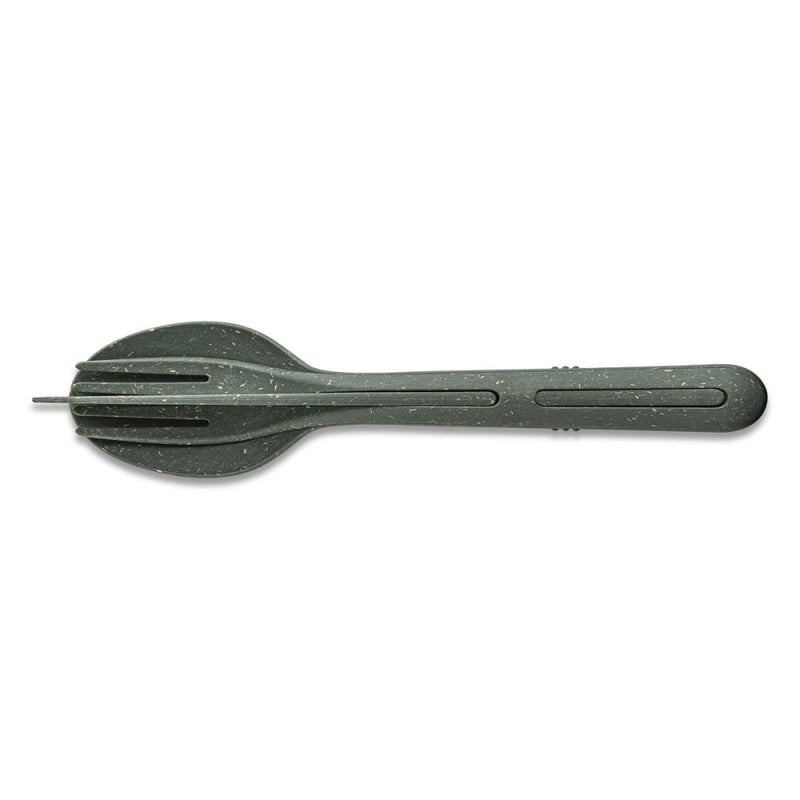 Koziol Klikk cutlery set 3 pieces Dark gray