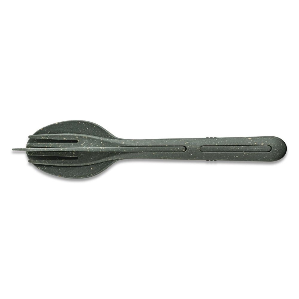Koziol Klikk cutlery set 3 pieces Dark gray | Scandinavian Design | Cutlery sets | Grey