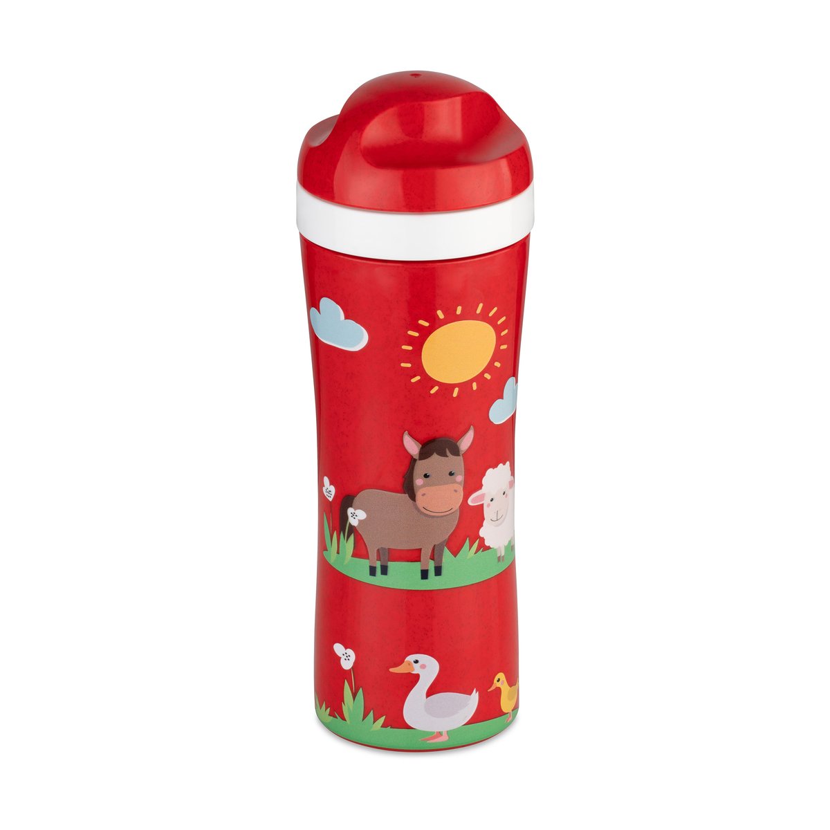 Koziol Oase bottle 42.5 cl Farm | Scandinavian Design | Water bottles | Red