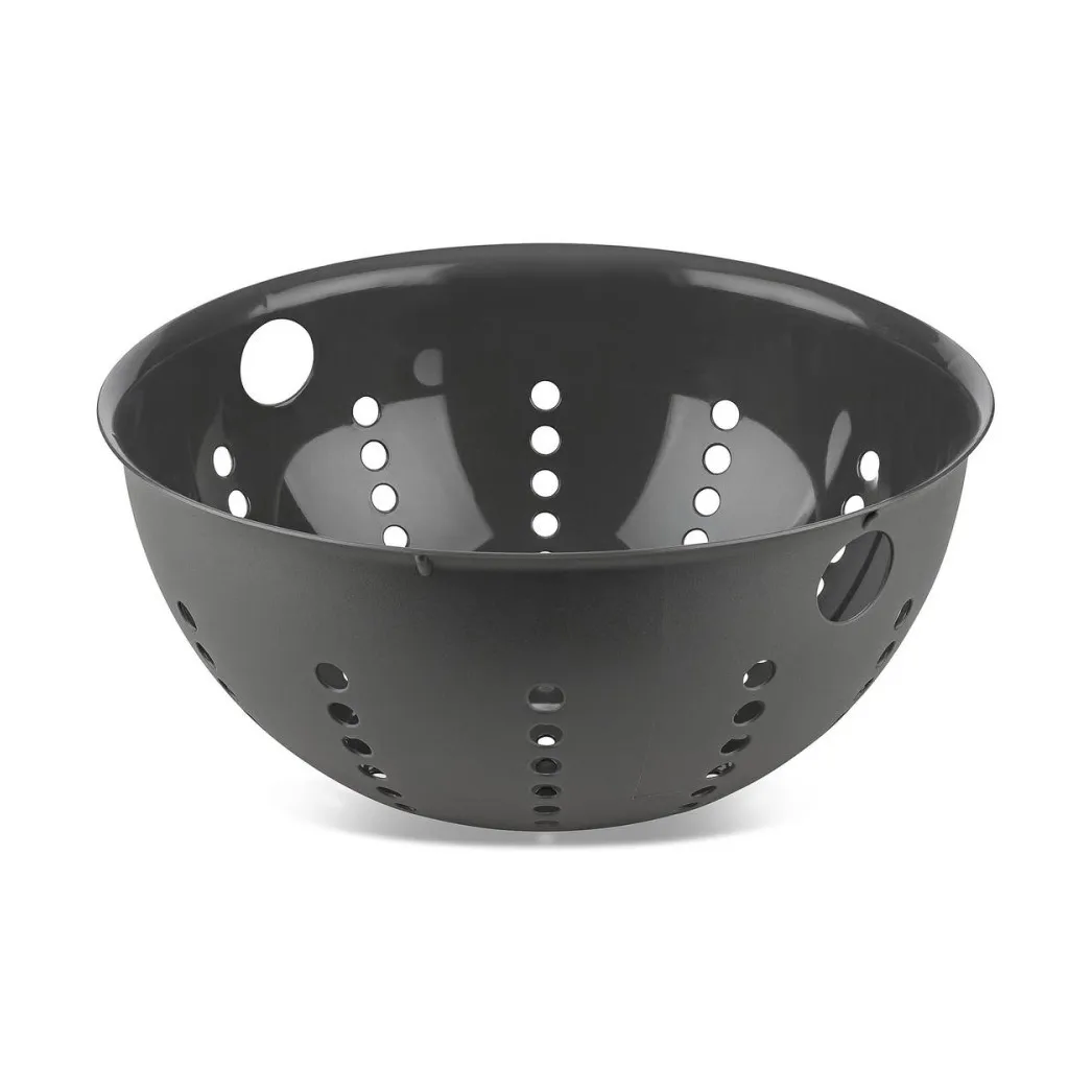 Koziol Palsby colander L 5 l Natural ash grey