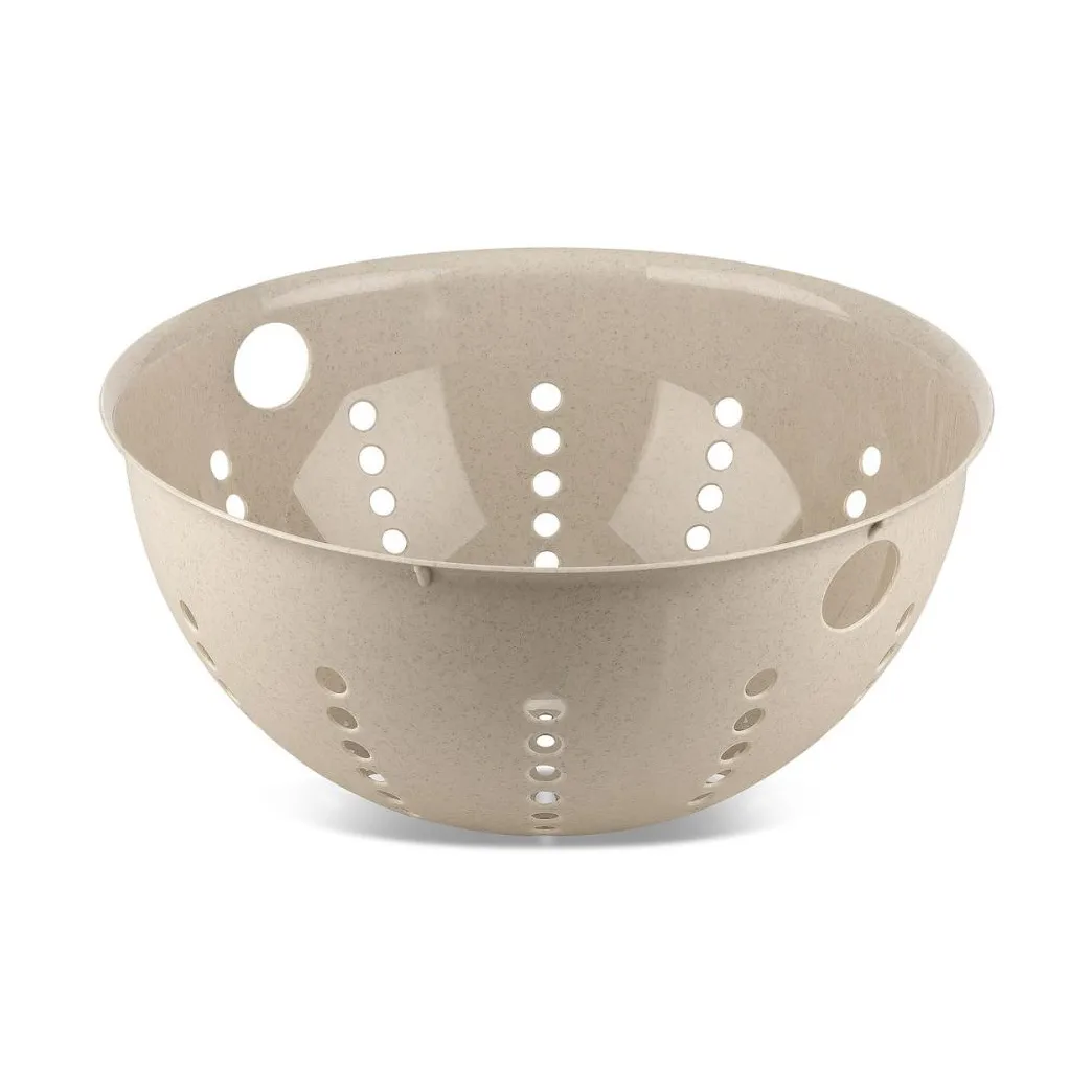 Koziol Palsby colander L 5 l Natural desert sand | Scandinavian Design | Colanders, sieves & funnels | Beige