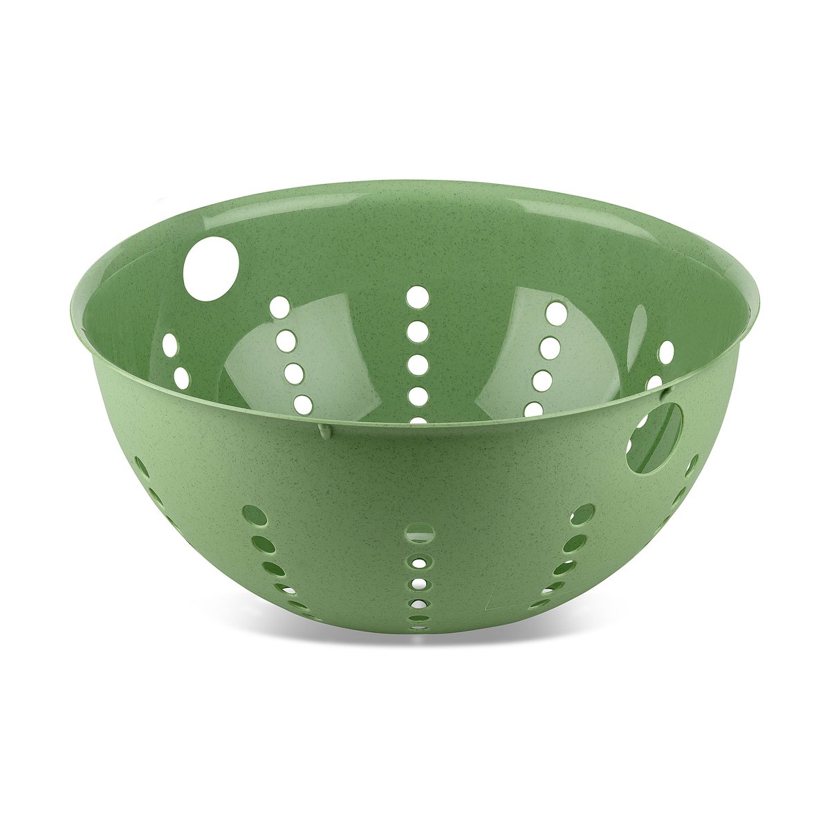 Koziol Palsby colander L 5 l Natural leaf green