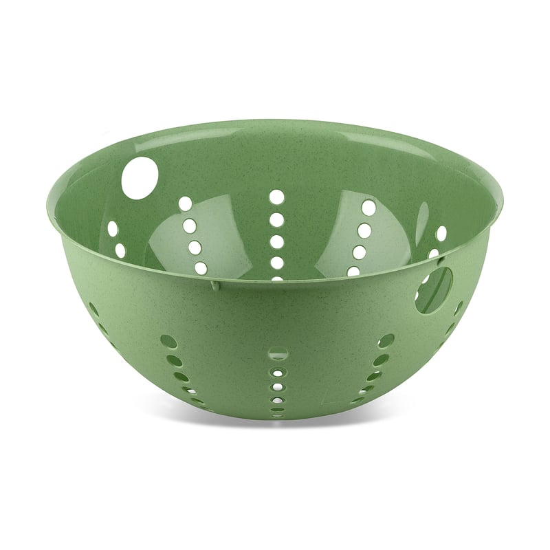 Koziol Palsby colander L 5 l Natural leaf green