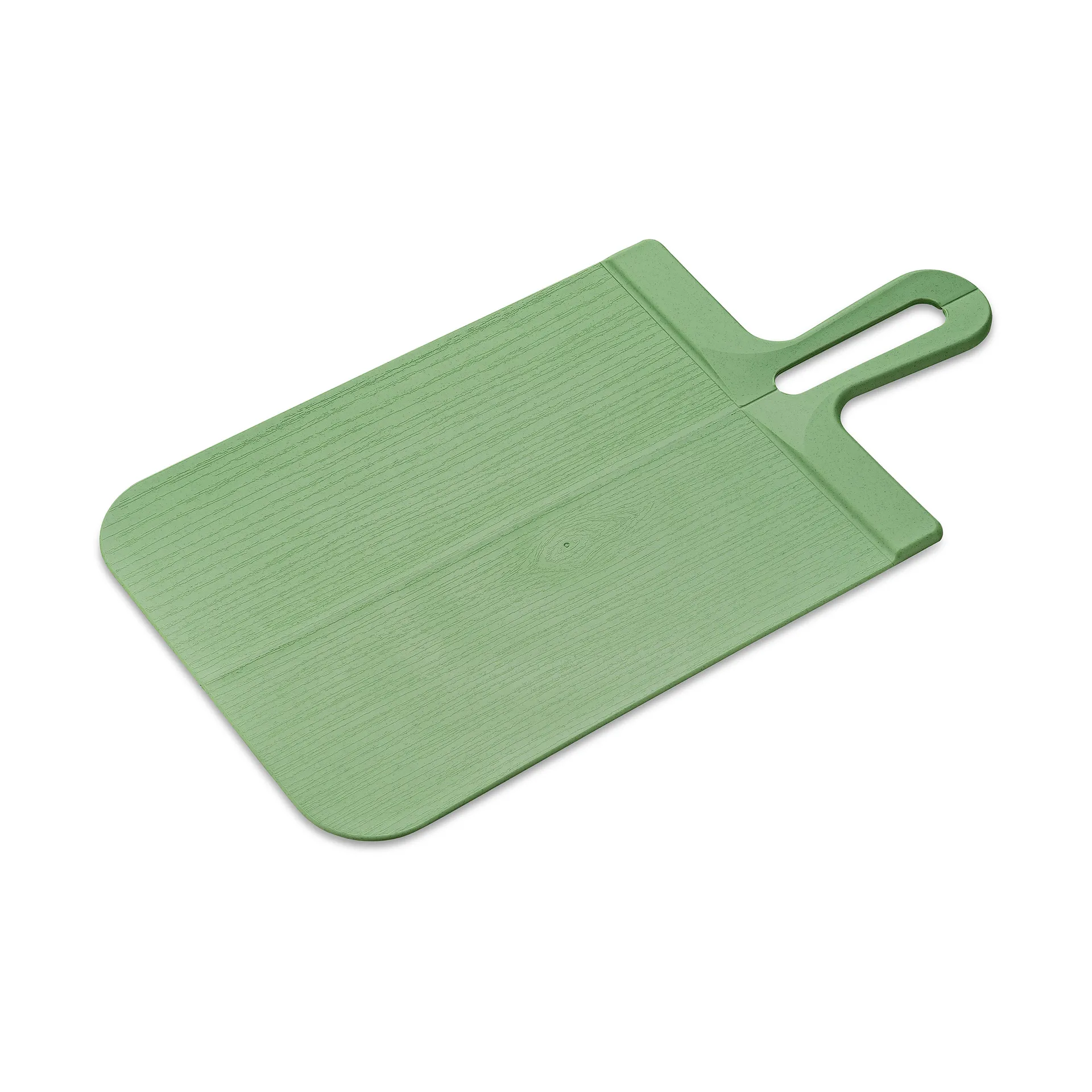 Snap folding cutting board L 24.2x46.4 cm, Natural leaf green Koziol