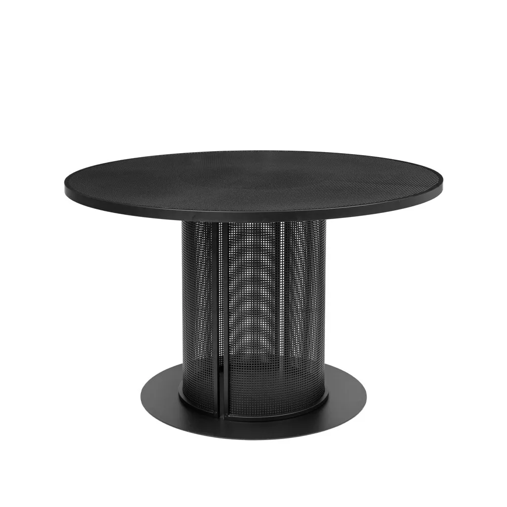 Kristina Dam Studio Bauhaus dining table Black | Scandinavian Design | Dining tables | Black