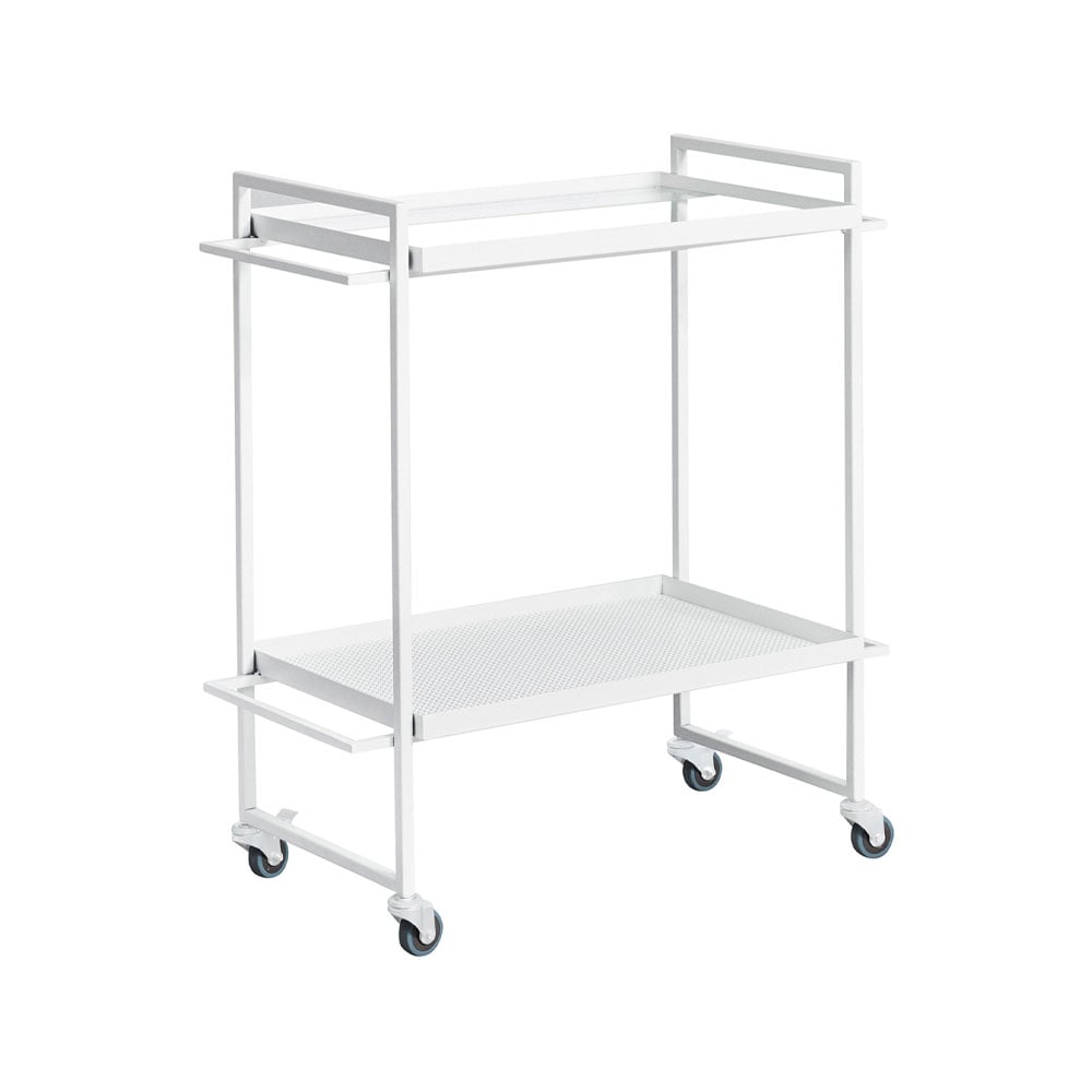 Kristina Dam Studio Bauhaus serving trolley White | Scandinavian Design | Serving trolleys | White
