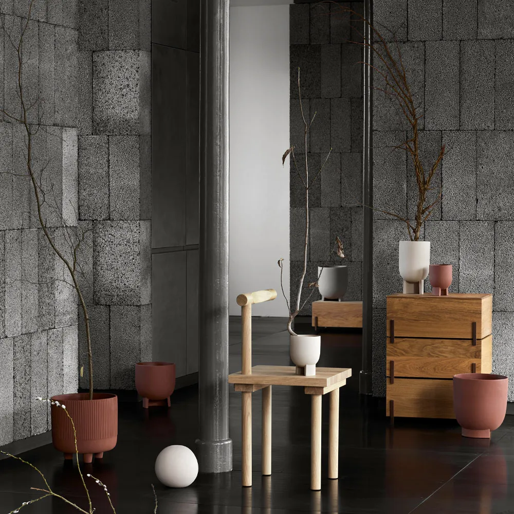 Bowl bowl, Grey engobe, medium Kristina Dam Studio