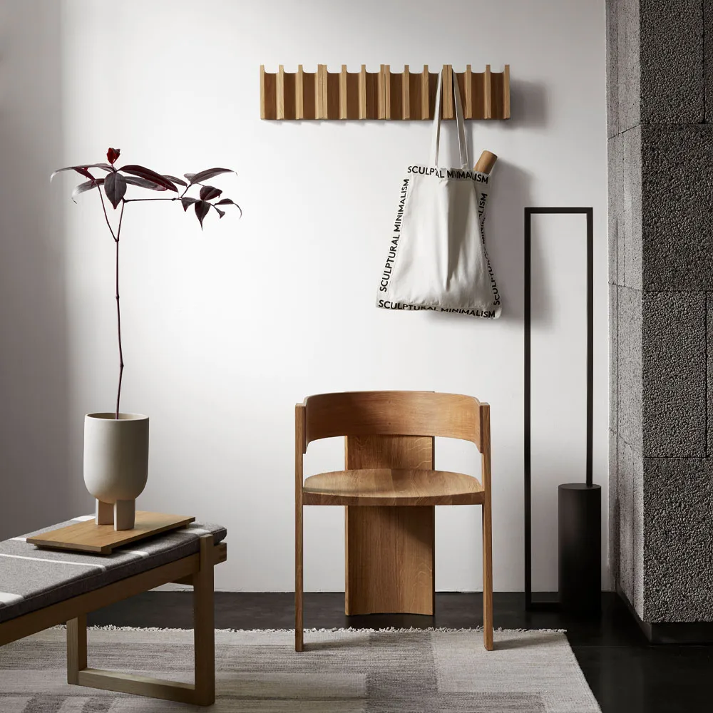 Column hanger, Oiled oak Kristina Dam Studio