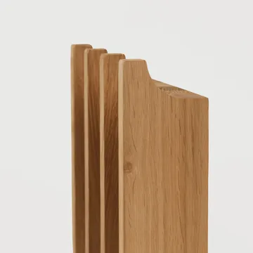 Column hanger - Warm oiled oak - Kristina Dam Studio