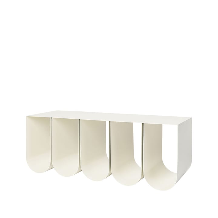 Curved bench - Beige - Kristina Dam Studio