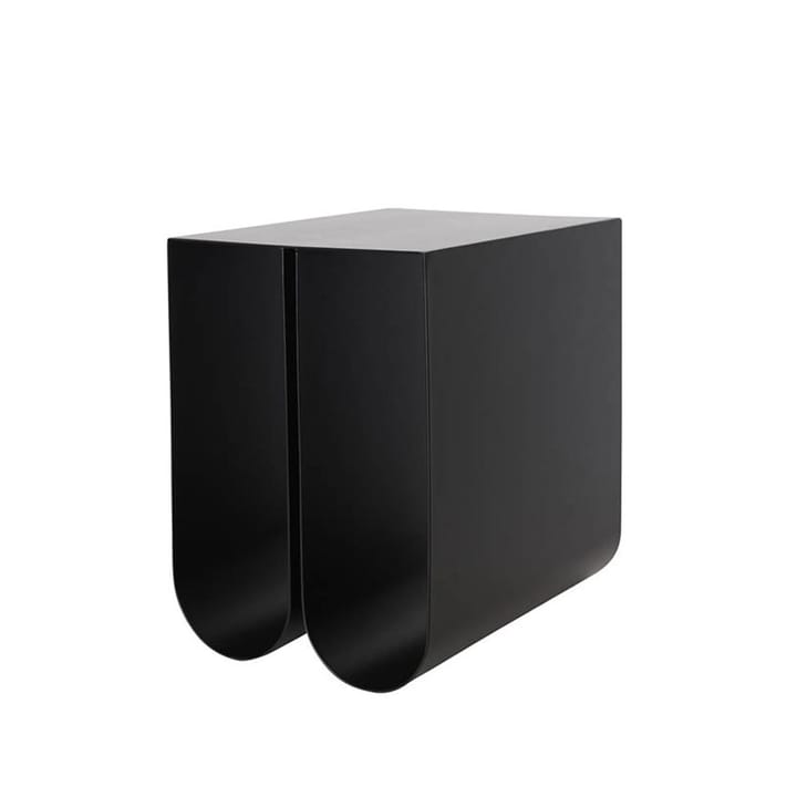 Curved side table - Black - Kristina Dam Studio