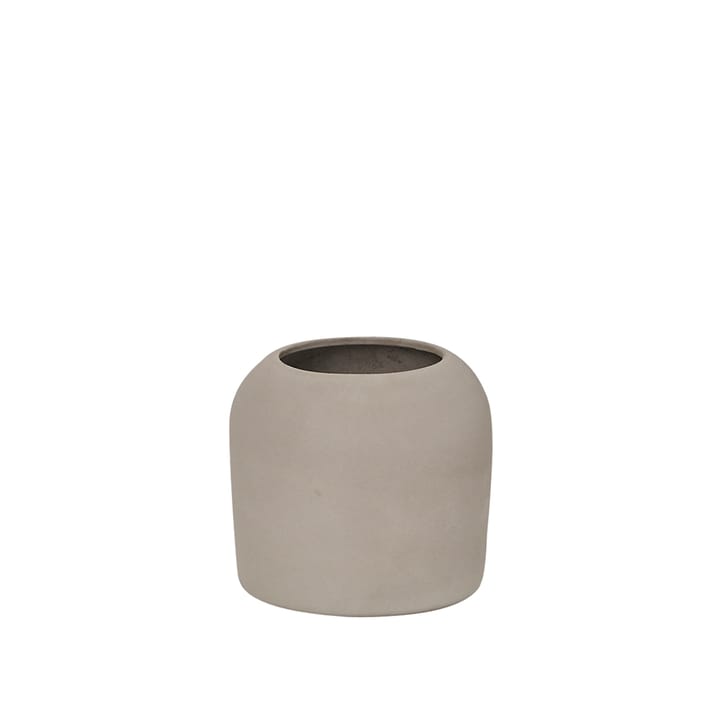 Dome vase - Grey engobe, xs - Kristina Dam Studio