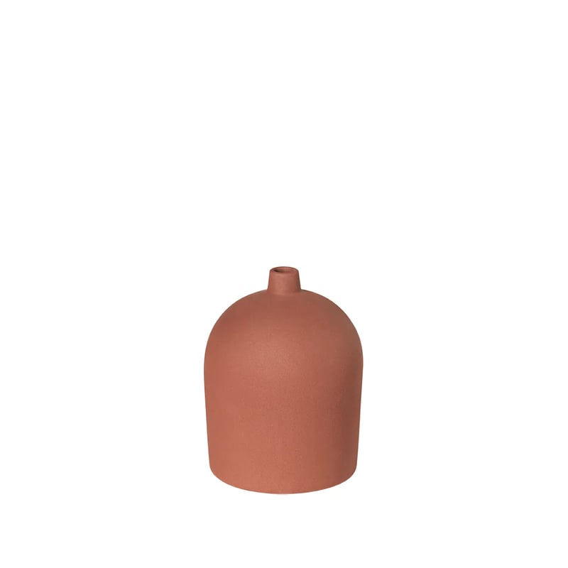 Kristina Dam Studio Dome vase S Ø14x20 cm Terracotta red