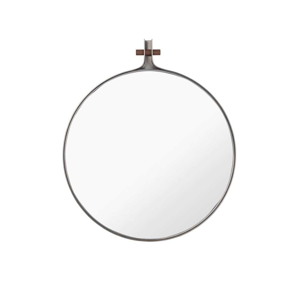 Kristina Dam Studio Dowel mirror Stainless steel o35 cm