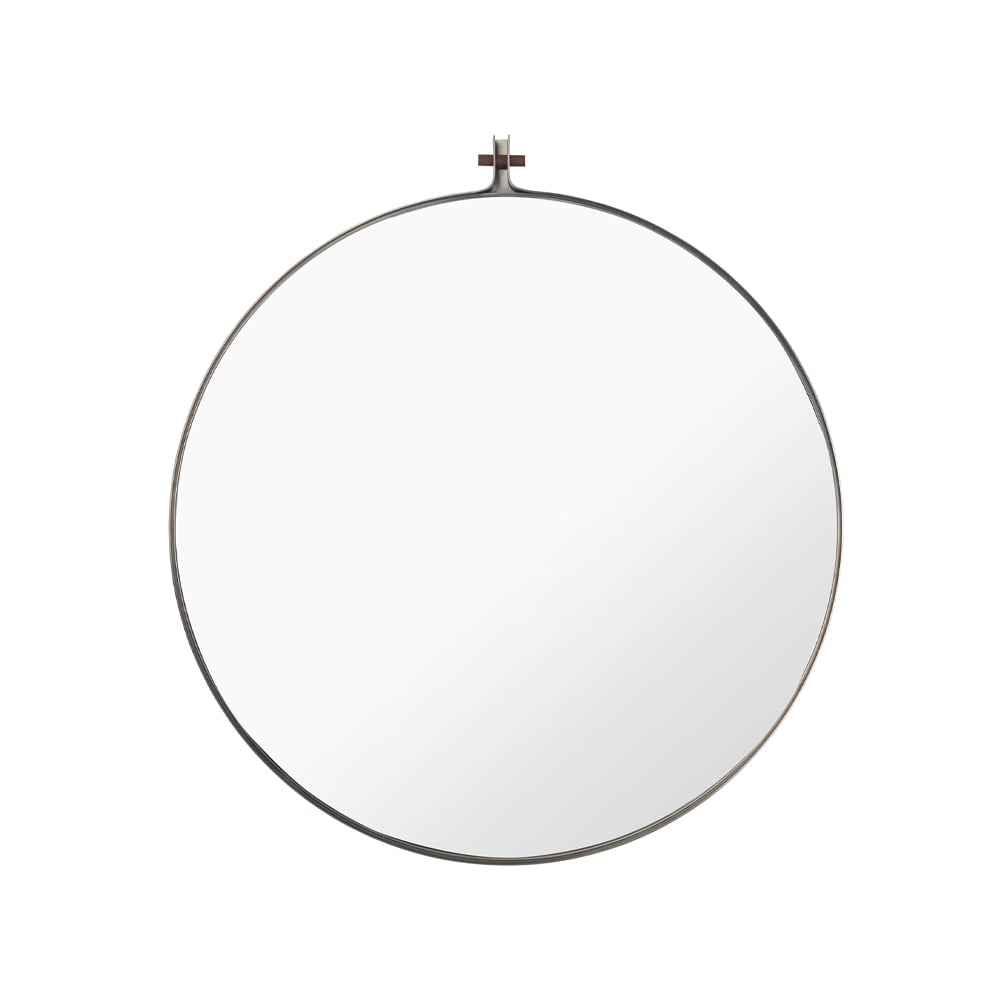 Kristina Dam Studio Dowel mirror Stainless steel o70 cm