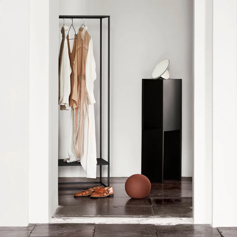 Grid clothes hanger, White Kristina Dam Studio