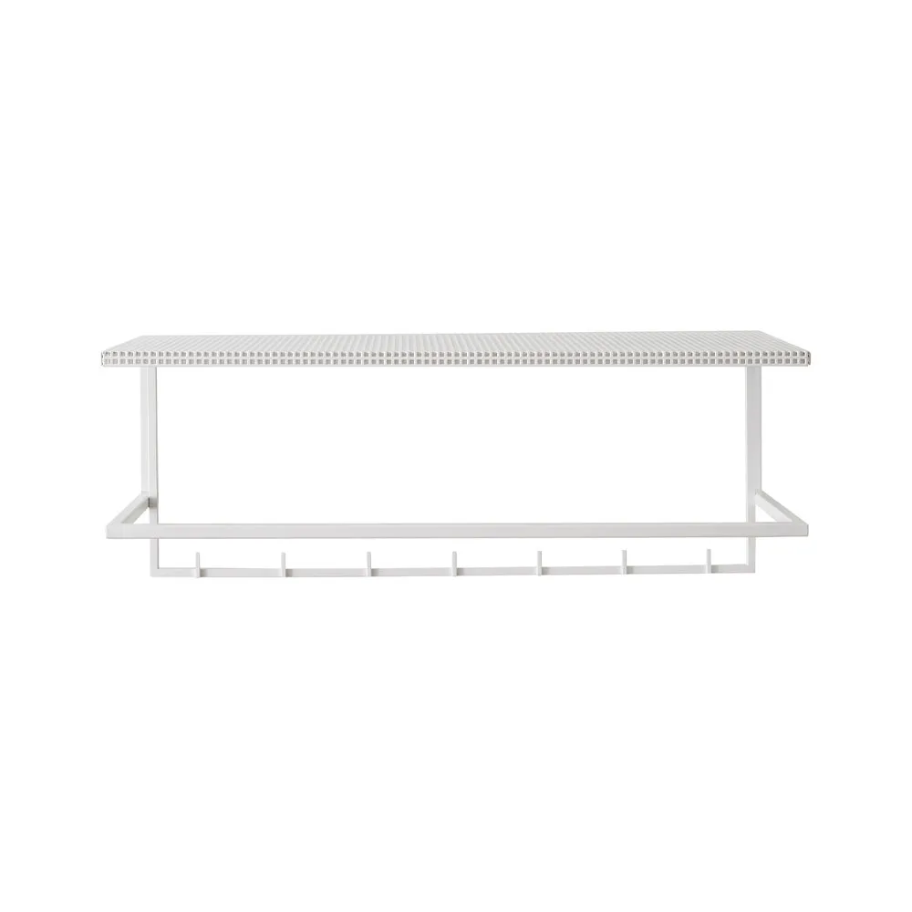 Kristina Dam Studio Grid hat shelf White | Scandinavian Design | Hat Racks & Hat Shelves | White