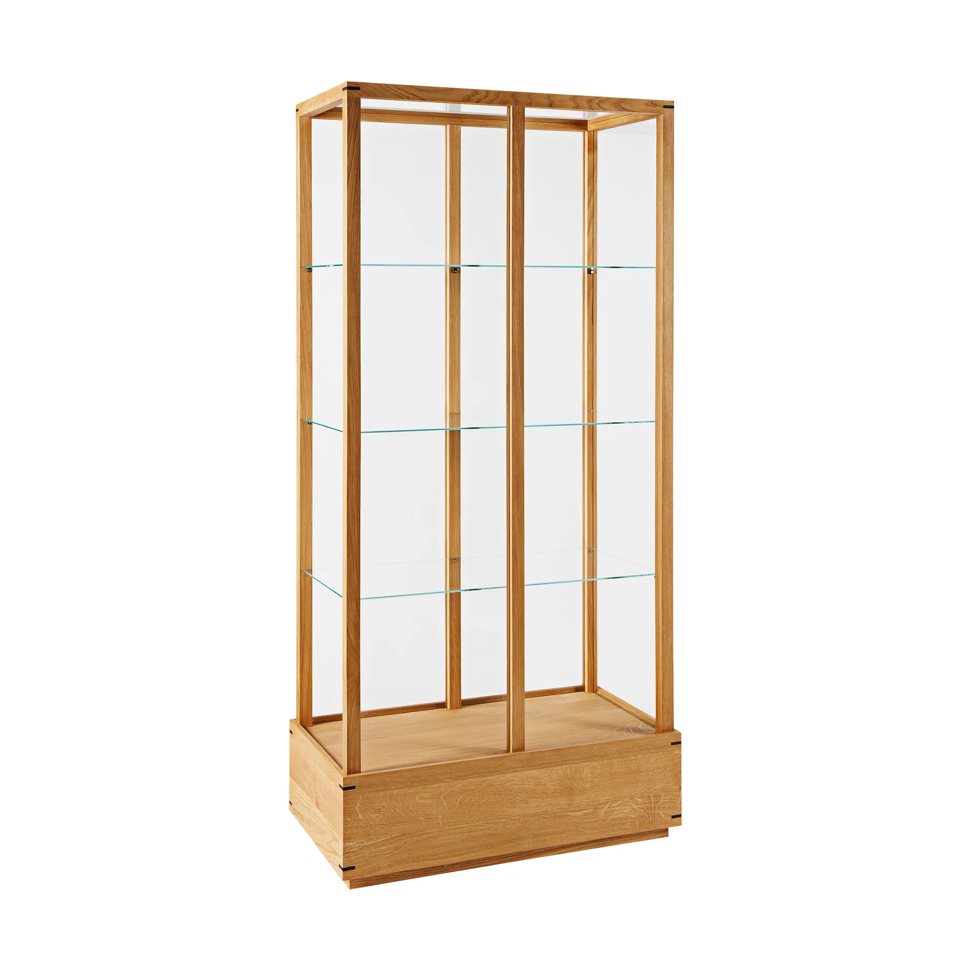 Japanese display cabinet large, Warm oiled oak Kristina Dam Studio