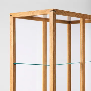 Japanese display cabinet large - Warm oiled oak - Kristina Dam Studio