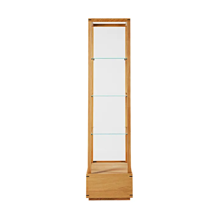 Japanese display cabinet medium - Warm oiled oak - Kristina Dam Studio