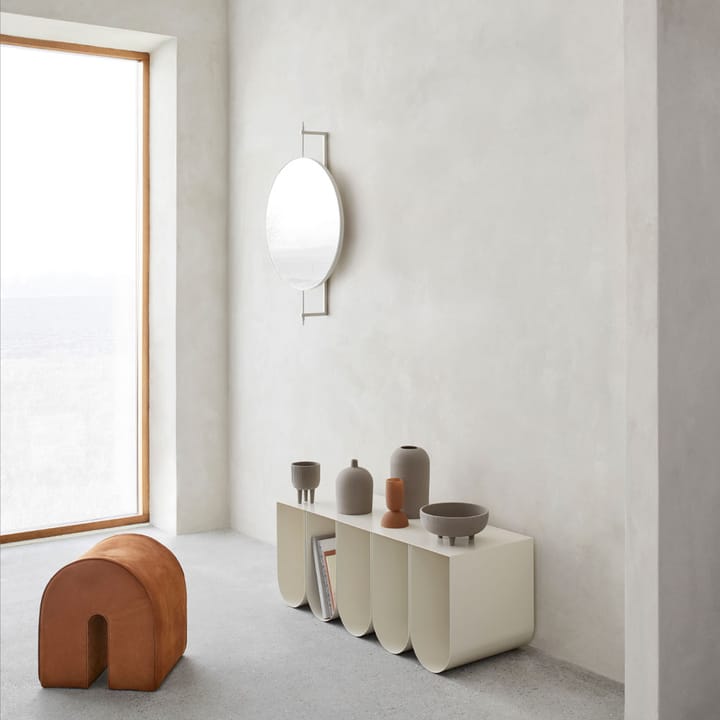 Rotating mirror - Beige - Kristina Dam Studio