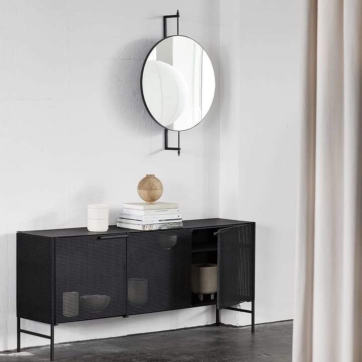 Rotating mirror - Black, full size - Kristina Dam Studio