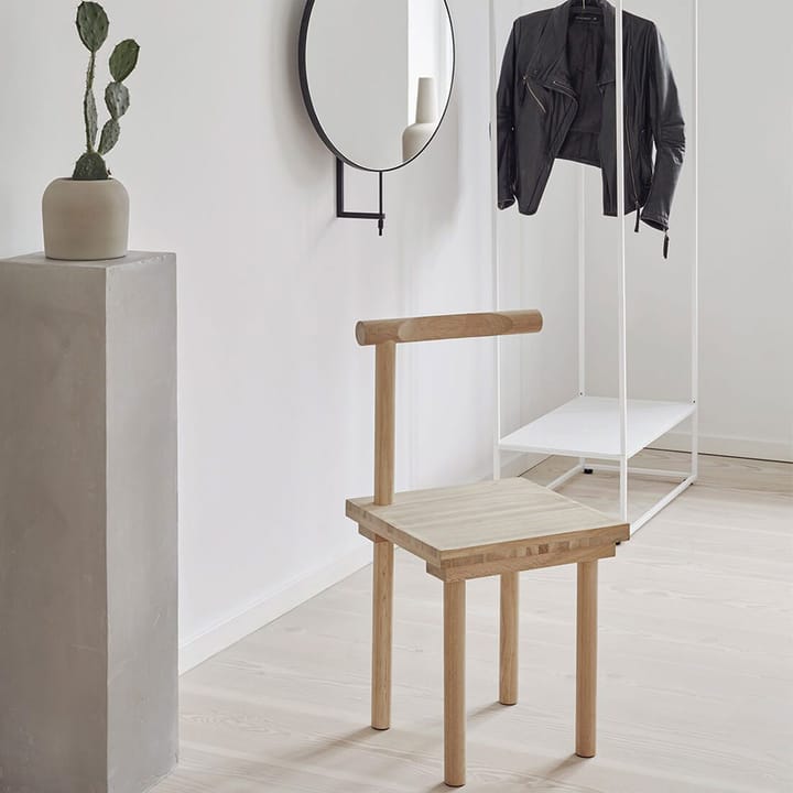 Sculptural chair, Oak Kristina Dam Studio