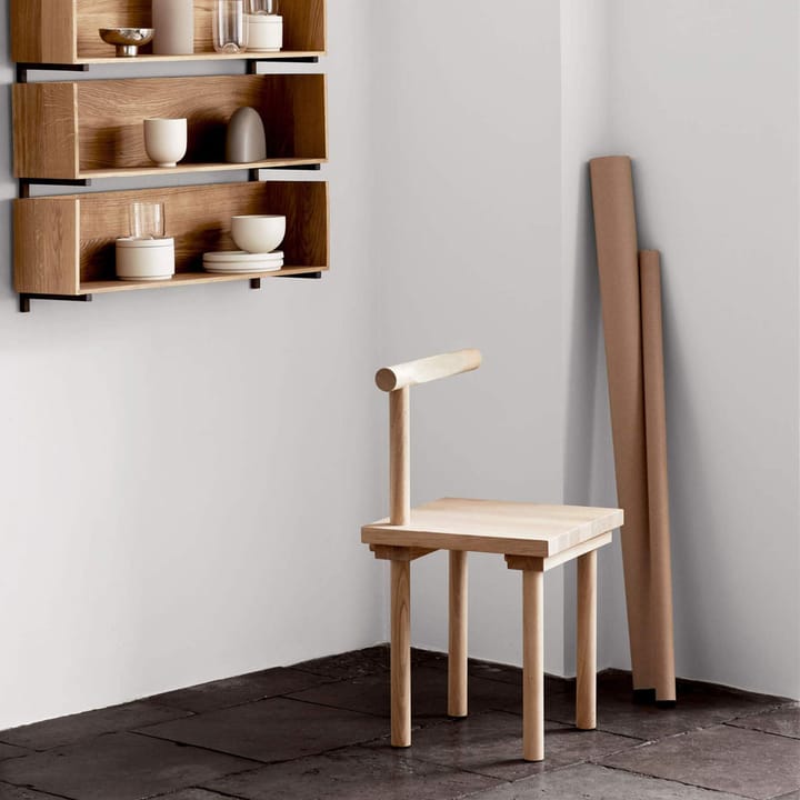 Sculptural chair, Oak Kristina Dam Studio